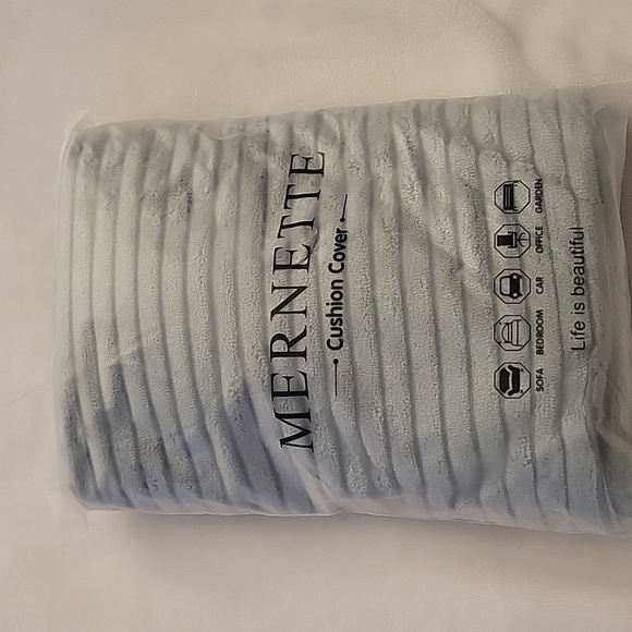 Decorative Square Throw Pillow Cover - Picture 3 of 3